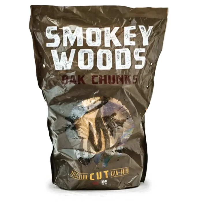 Smokey Woods™ Bagged Oak Wood Chunks - Nationwide Shipping Available