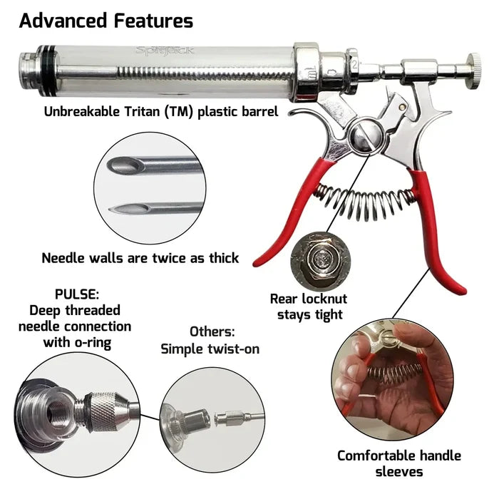 SpitJack Pulse Meat Injector Kit, view 3
