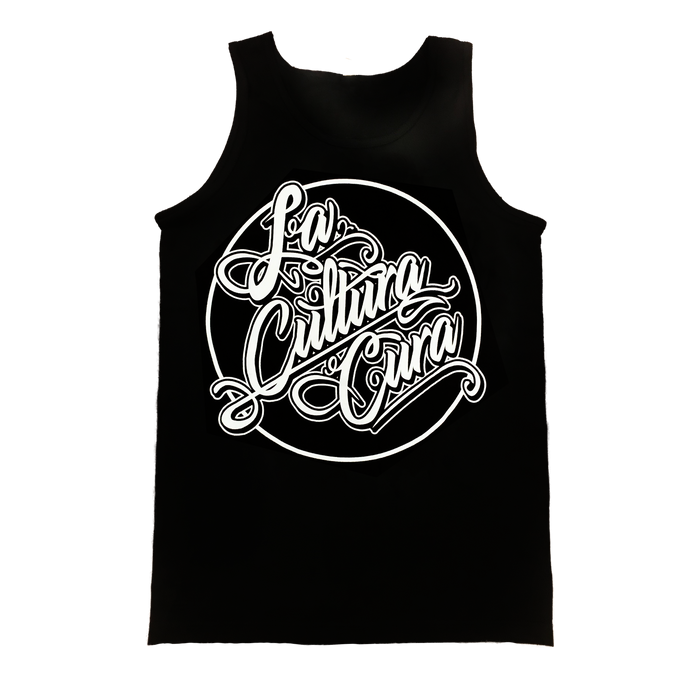 Tank Top - La Cultura Cura - Black