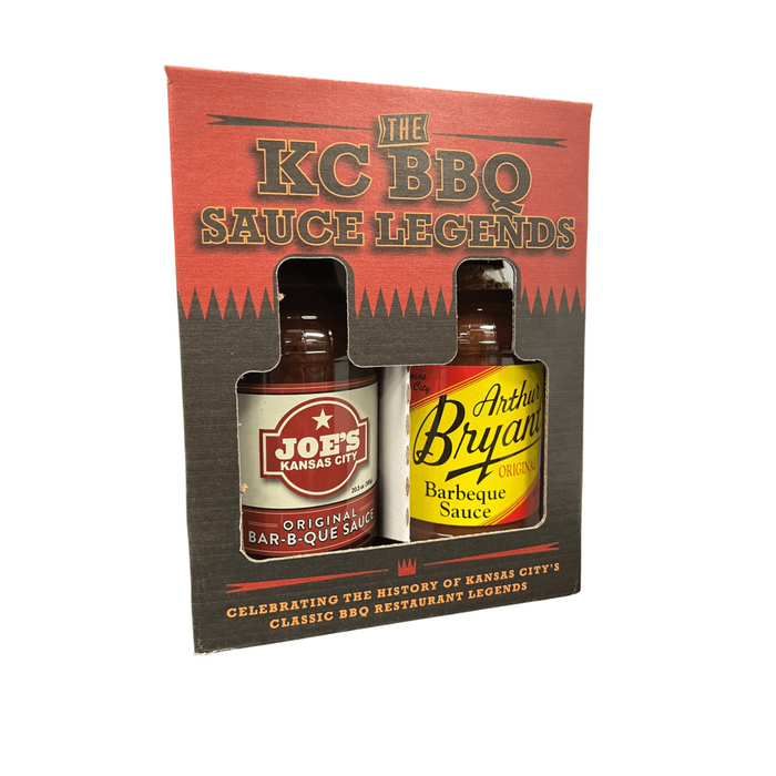The KC BBQ Sauce Legends 4-pack Gift Box