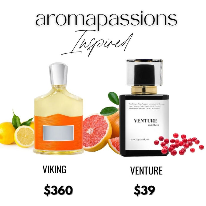 VENTURE | Inspired by CREED VIKING | Viking Dupe Pheromone Perfume - aromapassions